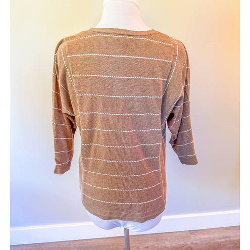 Chico's  Brown Knit Top