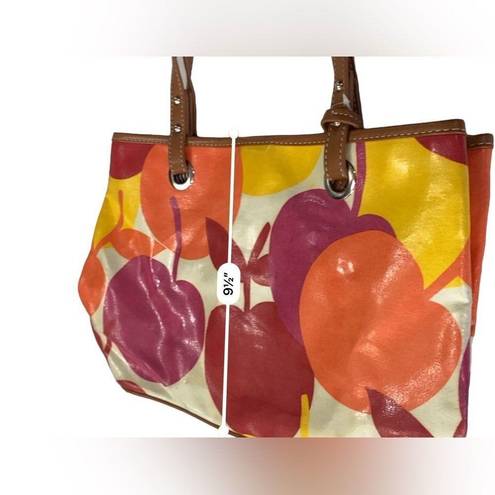 Nine West  Colorful Apple theme ONE STOP SHOPPER tote bag purse NEW With Tags