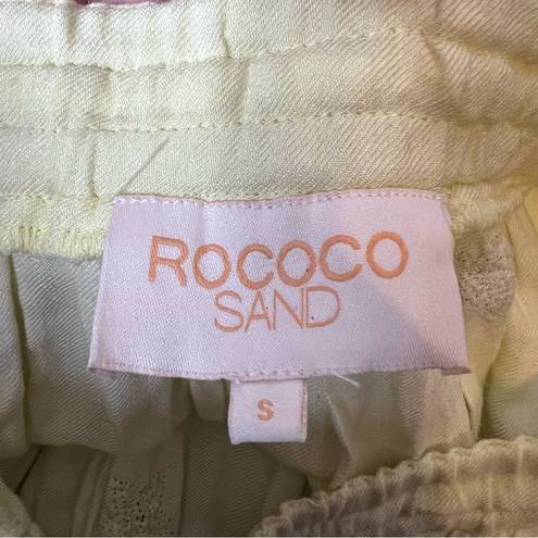 Rococo  sand yellow star skirt sz S