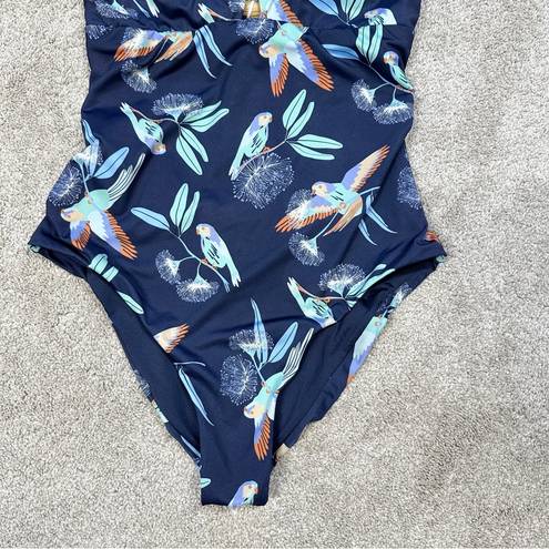 Patagonia  Women's Glassy Dawn One-Piece Swimsuit in Parrots Navy Size S