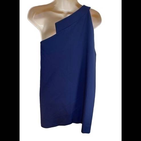 Michelle Mason  One Shoulder Shift Dress