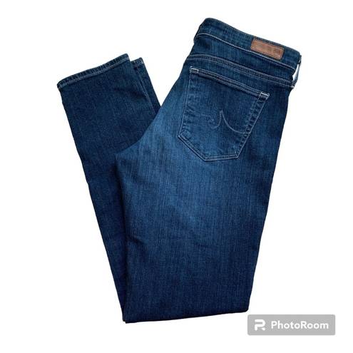 AG Adriano Goldschmied Adriano Goldschmied | The Stilt Cigarette Leg Medium Wash Jeans Size 30”