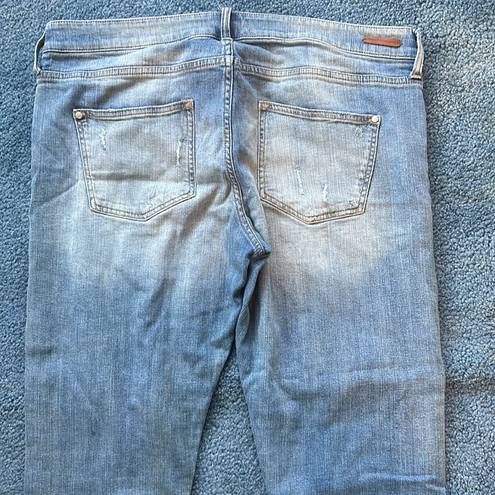 Pilcro and the Letterpress  Hyphen size 32 from Anthropologie distressed crop 12