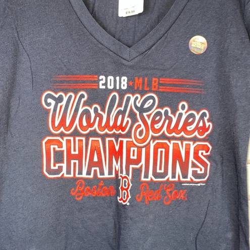 Genuine Merchandise 2018 World Series Champs Boston Red Sox MLB - baseball - women’s small t shirt