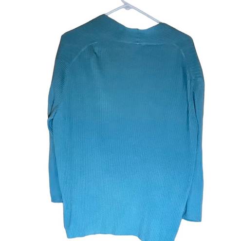 Talbots , Lightweight Teal Colored Cardigan, Medium