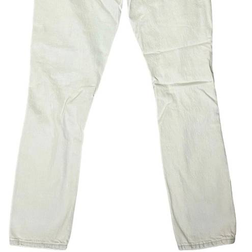 Pilcro  Pull On Mid Rise Distressed Denim Pants, Light Wash Ripped Jeans 26 NWOT