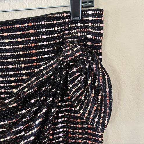 Bold Elements  Wrap Sequins skirt Size Large