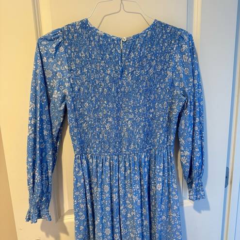 Tuckernuck  Pink City Prints Cornflower Lolita Isabel Dress Blue Floral | S