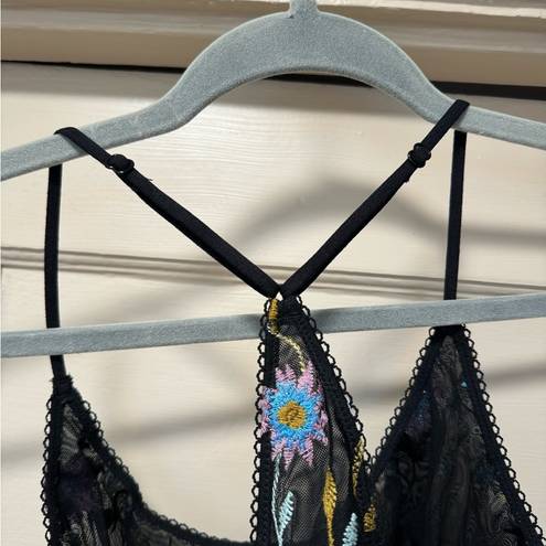 Free People So Into You Embroidered Bralette