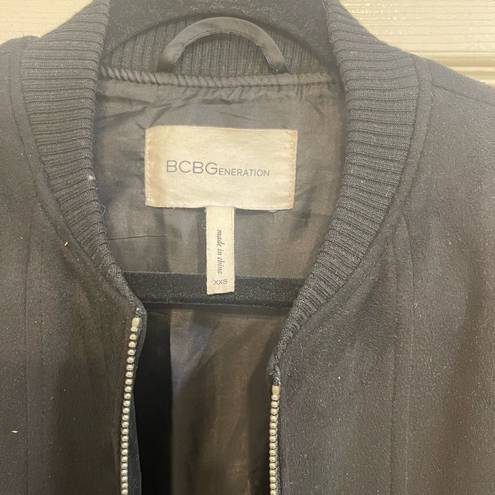 BCBGeneration  long bomber jacket in XXS