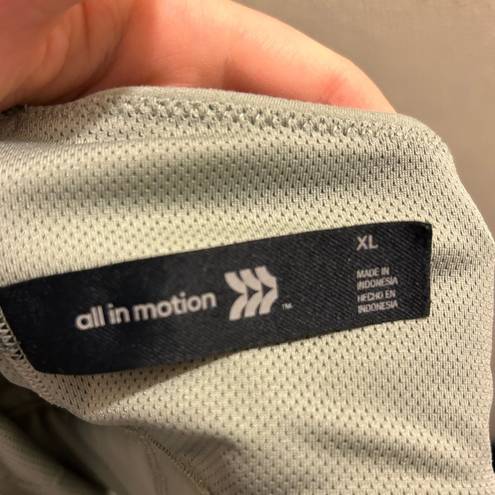 All In Motion  green sports bra