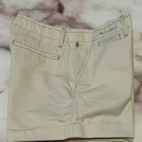 Polo NEW  Jeans Co. Ralph Lauren women's size 6 khaki shorts