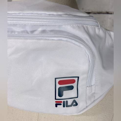 FILA Fanny Pack/Belt Bag White w Red/Navy Logo