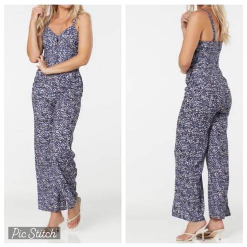 NWT Timeless London Saanvi Floral Wide Leg Jumpsuit Size XL