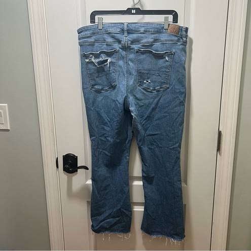 American Eagle  Hi-Rise Skinny Kick Crop Jeans Size 18