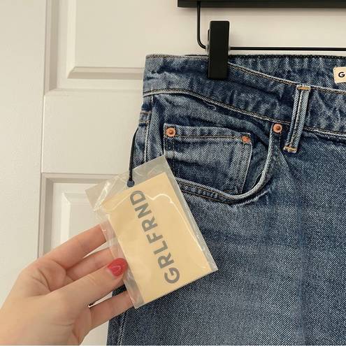 GRLFRND NEW  Kate Low Rise Slim Crop Jeans Hidden Hills