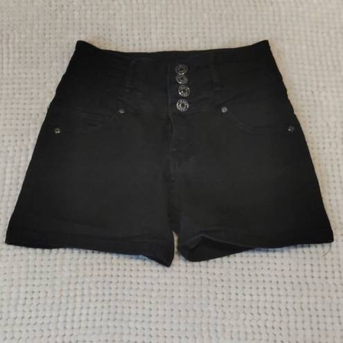 Silver Crush Woman's  Jean Shorts Size 0/W 24 #6638