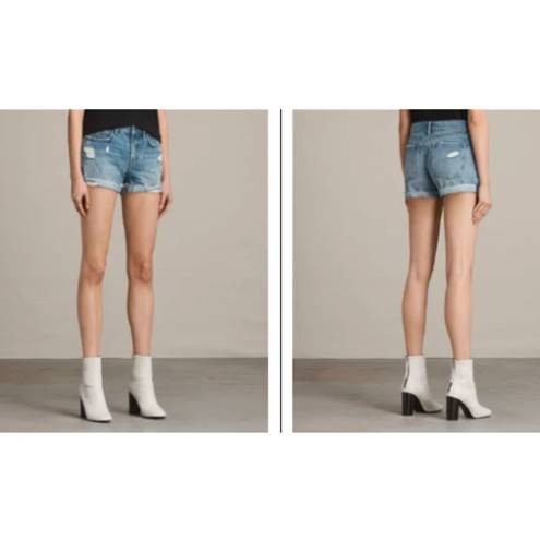 ALLSAINTS  Pam Low-Rise Denim Shorts