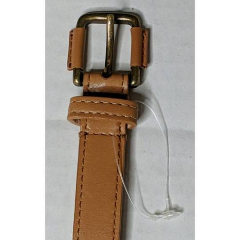 Talbots  Tan Leather Belt - Size S - EUC