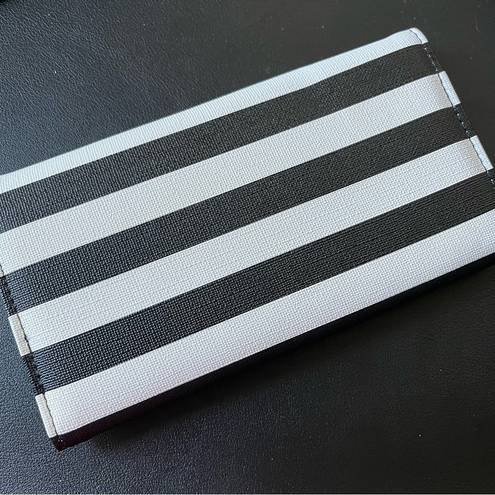 Kut From The Kloth  Black and White Striped Wallet