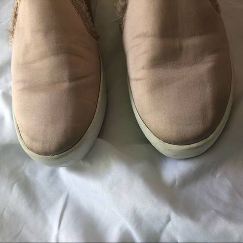 Joie  Blush Satin Slip On Sneakers Size 38.5