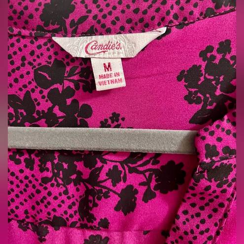 Candie's Candie’s Floral Chiffon Top/Blouse - (EUC) Medium