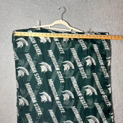 Little Earth Michigan State Spartans Infinity Scarf Womens OS Green White Logo 34"x26" NCAA