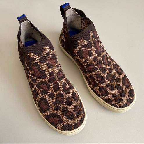 Rothy's  Wildcat Cheetah Print Chelsea Boot size 7