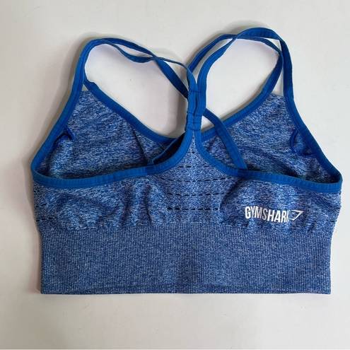 Gymshark  Heathered Blue Sports Bra