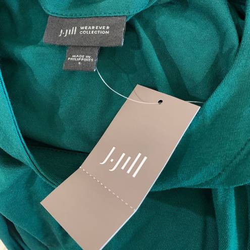 J.Jill  Womens Emerald Green Tunic Tank Top Size S