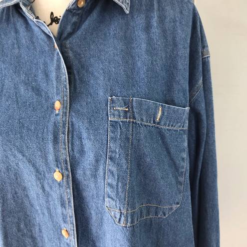 Krass&co G.H. Bass & . Women’s Denim Shirt