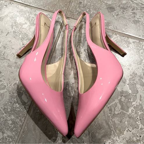 Marc Fisher LTD Emalyn Slingback Pumps in Medium Pink, Size 8 (Sold Out) $140