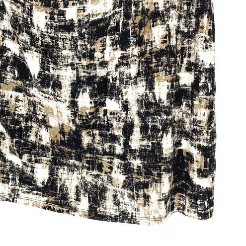 J.Jill  Wearever Collection Women's XL Stretch V-Neck Tank Abstract Print NEW