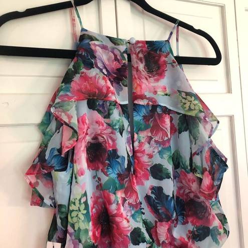 Emma & Michele   nwt floral cold shoulder dress