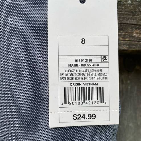 A New Day  Heather Gray Slim Ankle Dress Pants NWT | 8