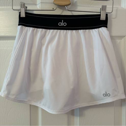 Alo Yoga 49. ALO Match Point Tennis Skirt *No Size Tag/WAIST:12”/LENGTH:13”