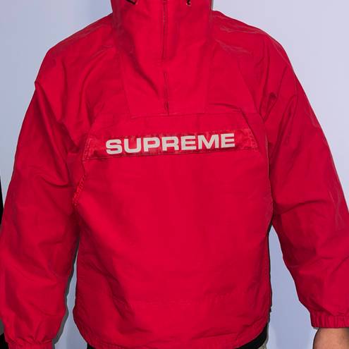 Supreme Heavy Nylon Anorak Red Size M - $181 (39% Off Retail ...