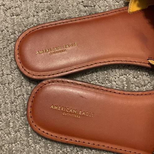 American Eagle  slide on sandals