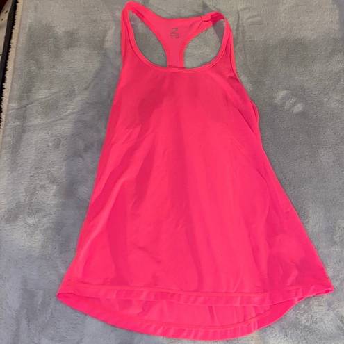 Zella EUC Hot Pink  Workout Tank Top - Size XS