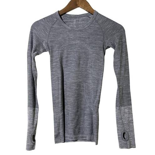 Lululemon   Swiftly Tech Long Sleeve Crew Grey 2