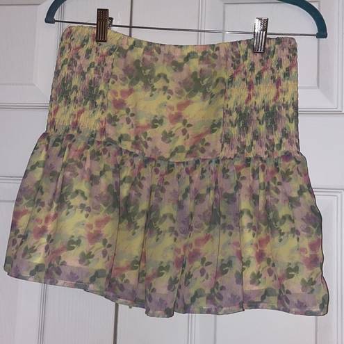 Harper  Wren yellow mini skirt