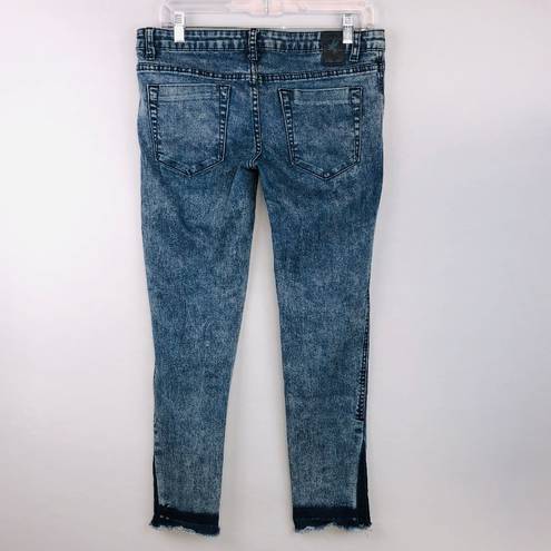 One Teaspoon  Iggy Crop Jeans Acid Wash 28