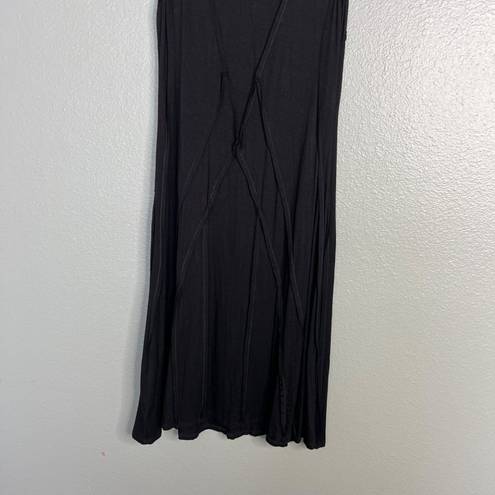 Karen Kane NWOT  Outside Seam Tank Dress Knee Length Jersey Knit Stretch Black XS