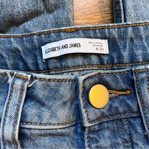 Elizabeth and James  High Rise Vintage Straight Jeans size 8 / 29