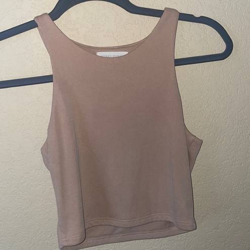 Honey Punch  Blush Pink Crop Top