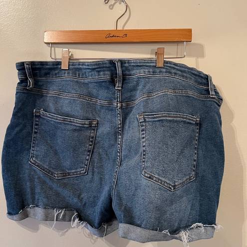 Ava & Viv  Button Fly Denim Shorts