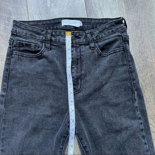 Carly Jean Los Angeles CJLA  Miller Jeans Vintage Black Distressed Size 3