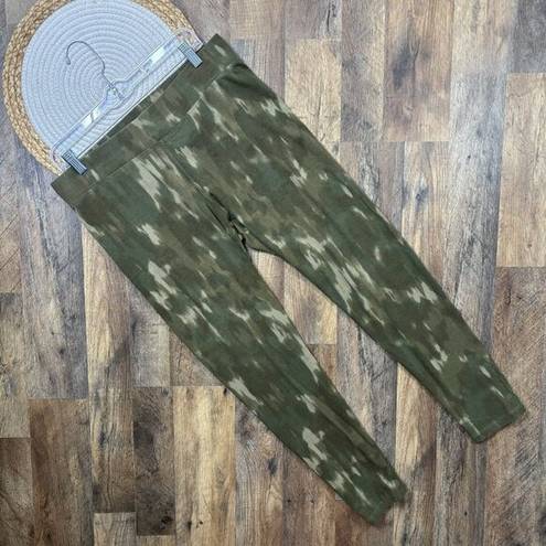 Sonoma  Green Camo Leggings Womens Size Large