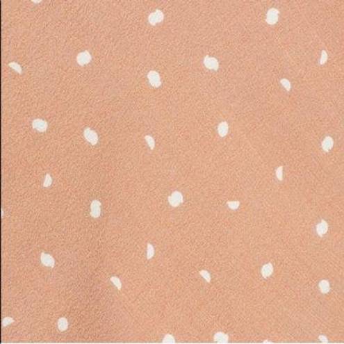 ASTR the label cowl neck clay polka dot camisole