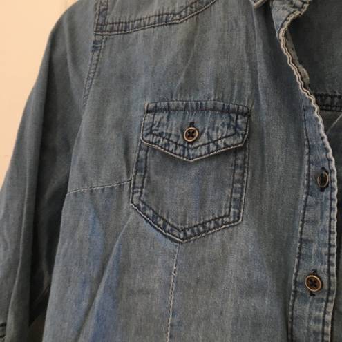 Highway Jeans Junior  denim shirt small